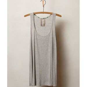 Anthro Dolan Left Coast Gray Ribbed Layering Cami